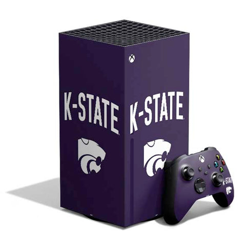 Kansas State University K-State Logo XBox Series X Digital Edition Bundle Skin