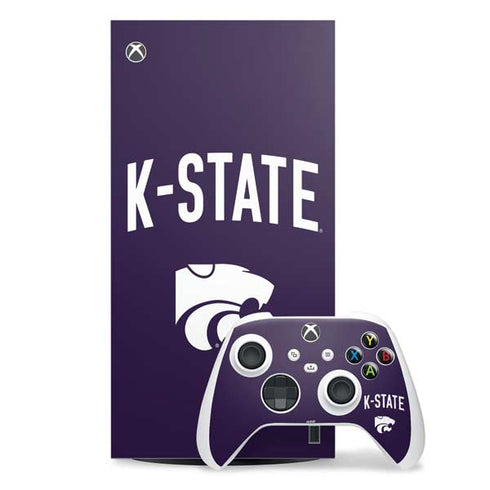 Kansas State University K-State Logo Xbox Series X Skins