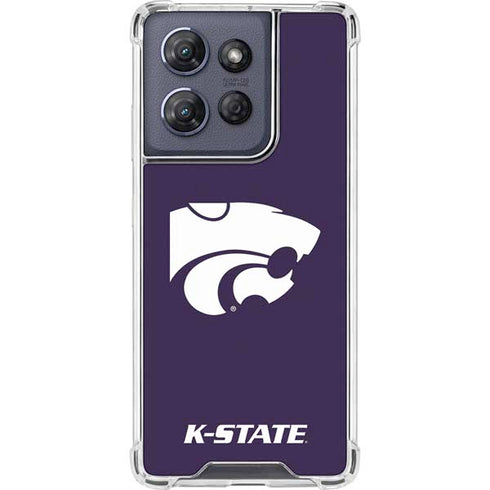 Kansas State University K-State Moto G Play 5G (2025) Clear Case