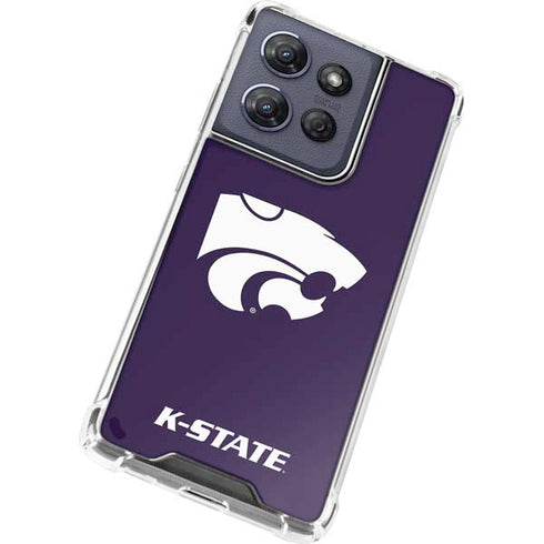 Kansas State University K-State Moto G Stylus 5G (2025) Clear Case