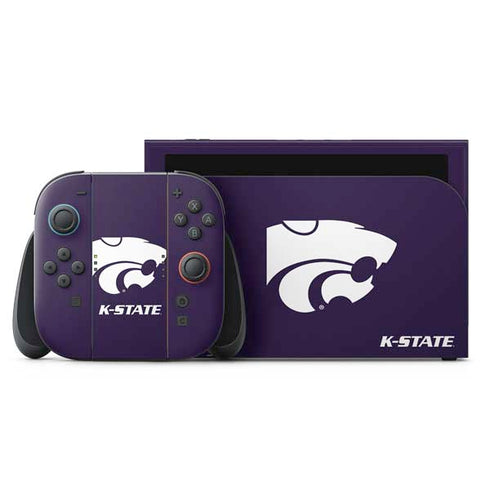 Kansas State University K-State Nintendo Switch 2 (2025) with Joy-Con Skin