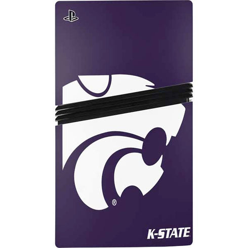Kansas State University K-State PS5 Pro Disk Console Skin