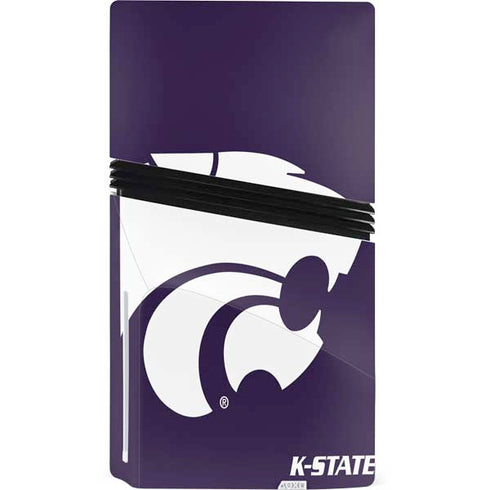 Kansas State University K-State PS5 Pro Disk Console Skin