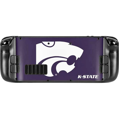 Kansas State University K-State Steam Deck Handheld Gaming Computer OLED Skin