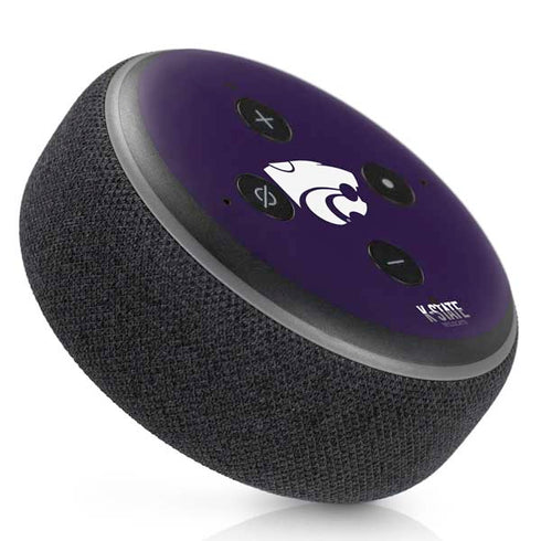 Kansas State University K-State Wildcats Gradient Amazon Echo Dot Skin