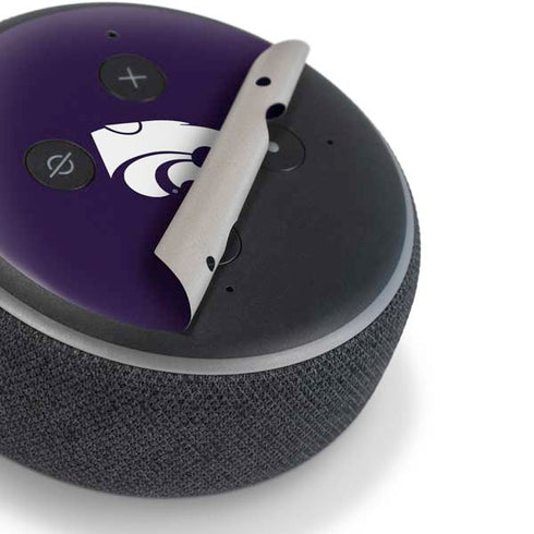 Kansas State University K-State Wildcats Gradient Amazon Echo Dot Skin