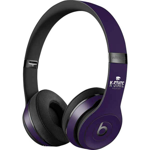 Kansas State University K-State Wildcats Gradient Beats Solo 3 Wireless Skin