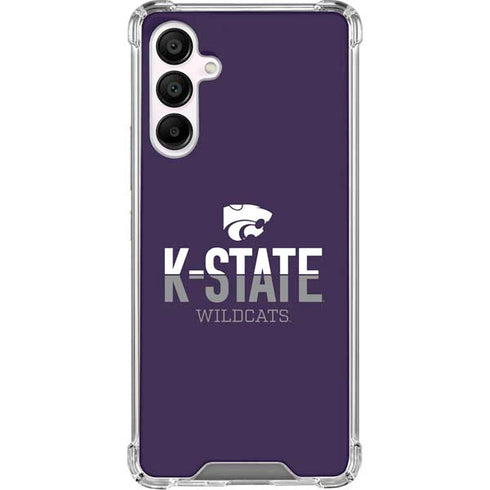 Kansas State University K-State Wildcats Gradient Galaxy A16 5G Clear Case