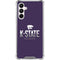 Kansas State University K-State Wildcats Gradient Galaxy A16 5G Clear Case