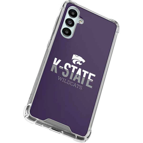 Kansas State University K-State Wildcats Gradient Galaxy A16 5G Clear Case