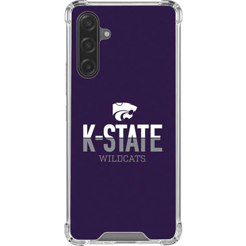 Kansas State University K-State Wildcats Gradient Galaxy A17 Clear Case