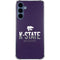 Kansas State University K-State Wildcats Gradient Galaxy A35 5G Clear Case