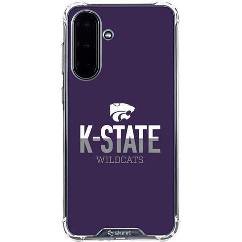 Kansas State University K-State Wildcats Gradient Galaxy A36 5G Clear Case