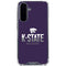 Kansas State University K-State Wildcats Gradient Galaxy A36 5G Clear Case