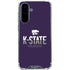 Kansas State University K-State Wildcats Gradient Galaxy A36 5G Clear Case