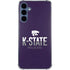 Kansas State University K-State Wildcats Gradient Galaxy A55 5G Clear Case