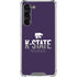 Kansas State University K-State Wildcats Gradient Galaxy S24 FE Clear Case