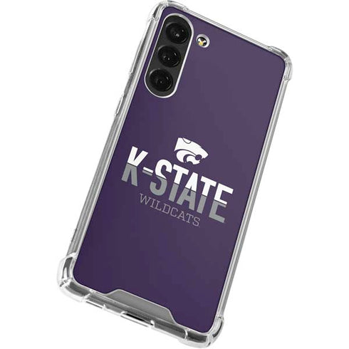 Kansas State University K-State Wildcats Gradient Galaxy S24 FE Clear Case