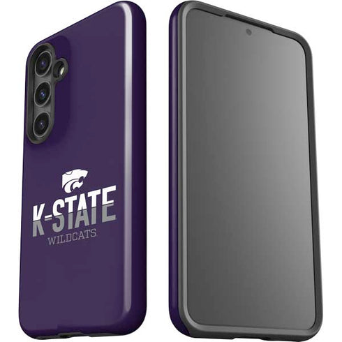 Kansas State University K-State Wildcats Gradient Galaxy S25 Impact Case