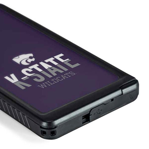Kansas State University K-State Wildcats Gradient Galaxy S24 Ultra Waterproof Case