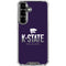 Kansas State University K-State Wildcats Gradient Galaxy S26 Clear Case