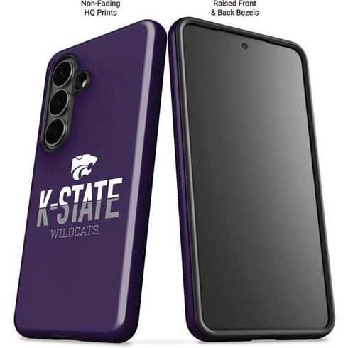 Kansas State University K-State Wildcats Gradient Galaxy S26 Impact Case