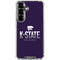 Kansas State University K-State Wildcats Gradient Galaxy S26 Plus Clear Case
