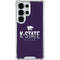Kansas State University K-State Wildcats Gradient Galaxy S26 Ultra Clear Case