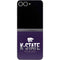 Kansas State University K-State Wildcats Gradient Galaxy Z Flip6 Skin