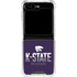 Kansas State University K-State Wildcats Gradient Galaxy Z Flip6 Clear Case