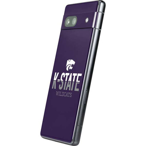 Kansas State University K-State Wildcats Gradient Google Pixel 7a Skin