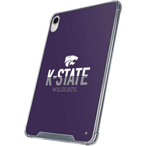 Kansas State University K-State Wildcats Gradient iPad 11th Gen (2025) Clear Case