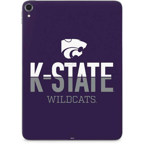Kansas State University K-State Wildcats Gradient Apple iPad Pro Skin