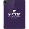 Kansas State University K-State Wildcats Gradient iPad Pro 11in (2024) Clear Case