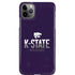 Kansas State University K-State Wildcats Gradient iPhone Cases