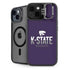 Kansas State University K-State Wildcats Gradient iPhone 14 Plus Kickstand Case