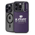 Kansas State University K-State Wildcats Gradient iPhone 14 Pro Kickstand Case
