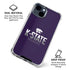 Kansas State University K-State Wildcats Gradient iPhone 15 Clear Case