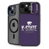 Kansas State University K-State Wildcats Gradient iPhone 15 Kickstand Case