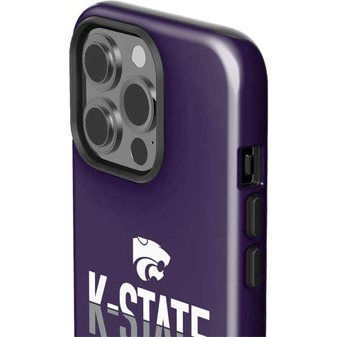 Kansas State University K-State Wildcats Gradient iPhone 15 Pro Impact Case