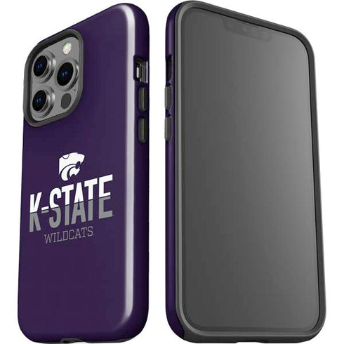 Kansas State University K-State Wildcats Gradient iPhone 15 Pro Impact Case