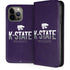 Kansas State University K-State Wildcats Gradient iPhone Cases
