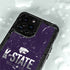 Kansas State University K-State Wildcats Gradient iPhone 15 Pro Waterproof Case