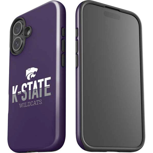 Kansas State University K-State Wildcats Gradient iPhone 16 Impact Case