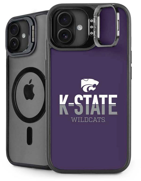 Kansas State University K-State Wildcats Gradient iPhone 16 Kickstand Case