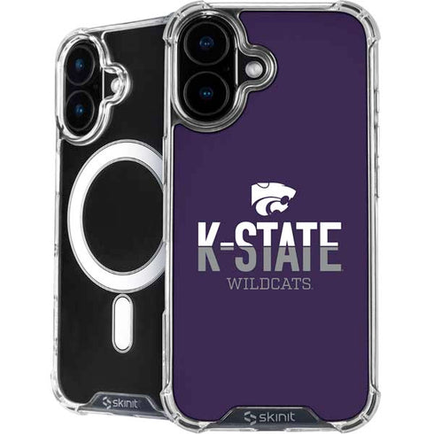 Kansas State University K-State Wildcats Gradient iPhone 16 MagSafe Case