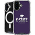 Kansas State University K-State Wildcats Gradient iPhone 16 MagSafe Case