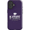 Kansas State University K-State Wildcats Gradient iPhone 16 Plus Impact Case