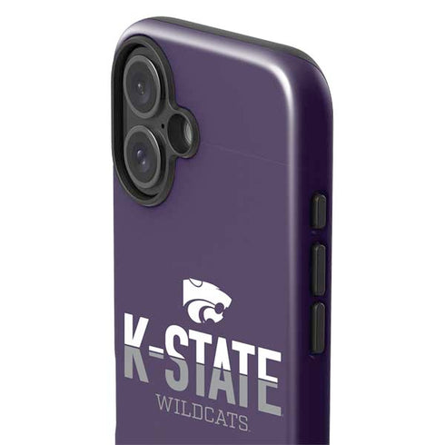 Kansas State University K-State Wildcats Gradient iPhone 16 Plus Impact Case