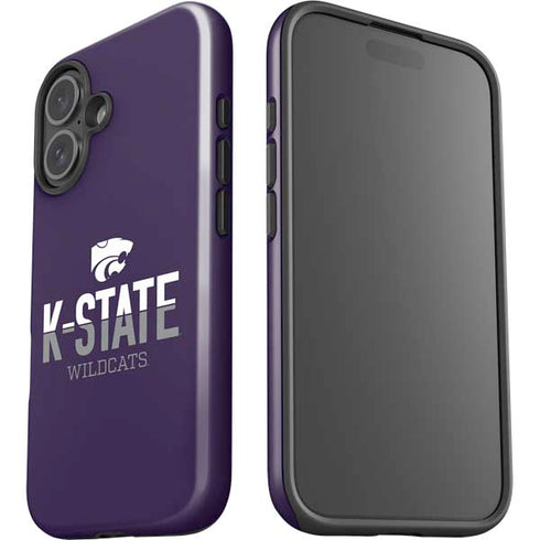 Kansas State University K-State Wildcats Gradient iPhone 16 Plus Impact Case
